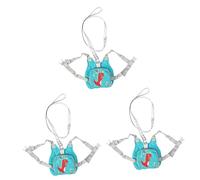Toyvian 3pcs Wrist Link Traction Rope Boy Girl Leash Lost Belt for Boys and Girls Harness Reflective Tape for Supermarkets Parks