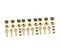 Toyvian 3sets Alto Horn Repair Valve Kit Trumpet Accessories for Includes Supporting Rods Button Supplies Precision Craftsmanship for Musicians The Go