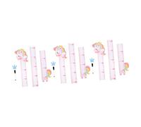 Toyvian 3sets Creative Cartoon Animal Height Measurement Sticker for Boy Girl Fun Wall Decor for Nursery and Boys and Girls Room Easy to Install Growth Chart Includes Stickers for Tracking