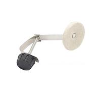 Toyvian 3sets Drum Mute Pad Device Reduces Overtones and Volume Lightweight and Portable Drum Silencer for Practice Compatible and Cymbals