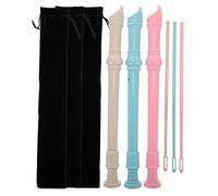 Toyvian 3sets Introduction to Clarinet for Boys and Girls Year Old Boy Toys Beginner Music Instrument Toys Professional Wind Instrument Flute and Girls Musical