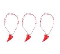 Toyvian 3sets Ocarina Ethnic Instrument for Beginners Lightweight and Portable for Music Emitting Convenient Carrying Lanyard