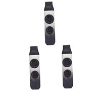 Toyvian 3sets Professional Adjustable Tone Kazoo Gradient Color Double Kazoo for Adults Lightweight Portable Musical Instrument Easy to Play No Music Theory Required