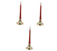 Toyvian 3sets Professional Wood Instrument for Beginners Chinese Traditional Wind Instrument Made of Ebony for Sound for Practice and Performance