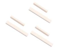 Toyvian 3sets Ukulele Accessory Bone Nut and Saddle Replacement for Old Ukulele
