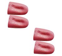 Toyvian 4 pcs Realistic Silicone Fake Tongue Props for Halloween April Fool's Day Pranks Smooth Rounded Edges Safe Theatrical Decoration Fun Photo Accessories for Parties and Cosplay