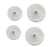 Toyvian 4 Rolls Elastic Cotton Meat Netting Roll Sausage Casing Net Ham Sock for Roasting Smoking Boneless Pork Flank Steak Beef Cooking Wrapping