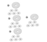 Toyvian 4 Sets Flute Repair Kit Flute Gasket Replacement Includes and Washers for Fixing Screw for Parts