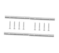 Toyvian 4 Sets Headstock String Retainer Bars for Electric Guitar Parts Tension Rods for Guitar Strings Fixed Bar Accessories