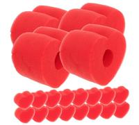 Toyvian 4 Sets Heart Shaped Sponge Gimmick Props of Professional Conjuring for Party Tricks and Stage Illusions for Close Up Shows and Sharing with Friends