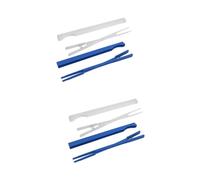 Toyvian 4 Sets Piano Tuning Tool Nylon Silent Clip Mute Holder Piano Mute Clamp for Tuning Key Pegs Music Studio Accessories