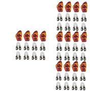 Toyvian 4 Sets Stainless Steel Guitar Finger Picks Adjustable Thumb and Finger Pick for Guitar Supply Use as Fret for Playing