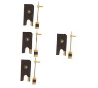 Toyvian 4 Sets Violin Bow Frog Screw Kit Violin Parts Replacement Tool Accessory