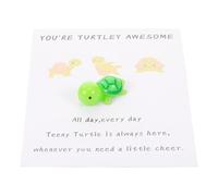 Toyvian 4 Sets You Re Awesome Mini Turtle Cards Inspirational Party Rewards with Encouragement Notes for Classrooms Home and Events