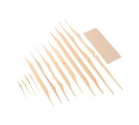 Toyvian 40-41 Inch Acoustic Guitar Build Kit with Spruce Wood Soundboard Brace DIY Guitar Structural Support and Repair Parts