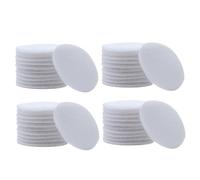 Toyvian 40 Pairs White Round Sofa Anti-skid Retainers for Home Use Carpet and Bed Sheet Skid Resistance Stickers Easy to Apply and Remove Compact Pads for Furniture Stabilization