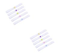 Toyvian 40pcs Boy Girl Diaper Tape Fixing Elastic Diaper Strips Press Studs Snap Fasteners The Comfortable Fasteners Random Style