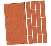 Toyvian 40pcs Miniature Bricks for Fish Tank and Table Decoration DIY Artificial Brick Models for Aquarium Ornaments Model Train Layouts and Miniature Scene Building