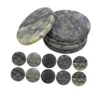 Toyvian 40pcs Natural Skipping Stones for Water Pool Lightweight Competitive Rock Skipping Game for Outdoor Fun Boost Coordination and Creativity in Group Play