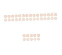 Toyvian 40pcs Nursing Breast Pads Comfortable Breathable Reusable Breastfeeding Pads for Nursing Supplies Use at Home Work