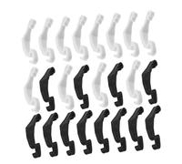 Toyvian 40pcs Pet Cage Accessories Plastic Clip Latch for Diy Assembly Rabbit Hamster Small Animal Cage Fixing Buckle Connector Clips for Wire Gate