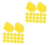 Toyvian 40pcs Silicone Instrument Bumpers Noise Reducing Mute Tool for Trombone Euphonium and Horn Easy to Install Safe Accessory