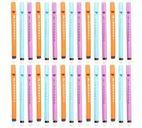 Toyvian 40pcs Slide Whistle Instrument Whistle Toy Bird Call Toy Musical Learning Educational Toy Party Favors for Kids Random Color