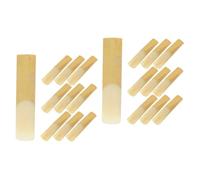Toyvian 40pcs Tenor Saxophone Reeds Strength Sax Reeds Replacement for Jazz and Classical Music