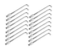 Toyvian 48pcs Banjo Hook Nut Banjo Tension Hooks Round for Musical Instrument Accessories Guitar Maintenance