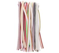 Toyvian 48pcs Cotton Book Binding Headband Tape for Booklet Repairs and Decorating Books Easily Cuttable Bookbinding Cloth for Beginners