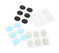 Toyvian 48pcs Drum Pad for Bass Drum Kick Patch Head Pad Sturdy Silicone Mute Easy Install Accessories