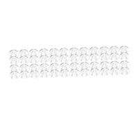 Toyvian 48pcs Guitar Effect Pedal Footswitch Guitar Effects Pedal Cap Knobs Foot Nail Cap