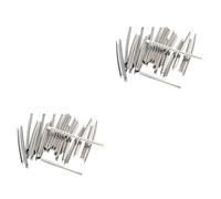Toyvian 48pcs Metal Fret Wire for Electric Bass Guitars Guitar Replacement Silver Fret Wire for Building and Repair