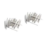 Toyvian 48pcs Metal Guitar Fret Wire for Electric Bass and Acoustic Guitars Corrosion-resistant for Building and Repair