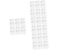 Toyvian 48pcs Mushroom Knobs Guitar Effects Pedal Caps Electric Guitar Accessories Footswitch Topper