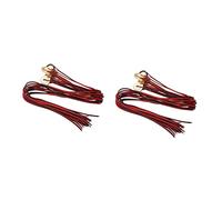 Toyvian 48pcs Piezo Pickup for Guitar and Ukulele Alloy Guitar Piezo Pickup Preamp Coil for Acoustic Instruments Mandolin Banjo Violin Multiple Mounting Options Included