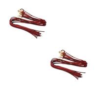 Toyvian 48pcs Piezo Pickup for Guitar and Ukulele Preamp Coil and Double Sided Tape for Easy Mounting