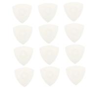Toyvian 48pcs Practical Liuqin Picks Guitar Picks Nylon Wear-resistant Non-slip Ring Easy to Play