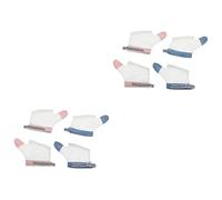 Toyvian 4pairs Thumb Stop Thumb Glove Scratch Breathable Finger Wrist Band for Toddlers Newborn Mittens for Nursery Accessories