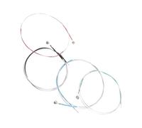 Toyvian 4pcs 1/2 Violin Strings Replacement Set with Steel Wire, Easy Installation and Pure Sound Quality for Beginner Practice Sessions and Performances