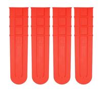 Toyvian 4pcs 18 Inch Chainsaw Guide Sleeve Bar Protector Plastic Scabbard Cover Replacement for Chainsaw Bar Guard Accessories Suitable for Outdoor Power Tools