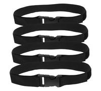 Toyvian 4pcs Adjustable Boy Girl Safety Cabinet Locks Proofing Straps for Kitchen Cupboards Drawers and Furniture No Tools Required Easy Installation