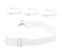 Toyvian 4pcs Adjustable Drum Shoulder Straps Durable Nylon Sling for Snare African Drums Effortless Setup with Fast Attachment for Marching Bands and Percussion Accessories