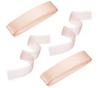Toyvian 4pcs Ballet Shoe Elastics Elastic Band Satin Webbing Seamless Look Freedom for Pointe Movements Ballet Slippers for Ballerinas Rehearsal Sessions and Studios