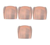 Toyvian 4pcs Bass Bridge Protective Cover Metal Bass Bridge Protector Easy to Use and Store