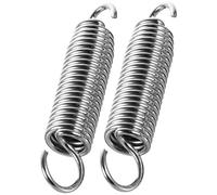 Toyvian 4pcs Bass Drum Pedal Springs Kick Spring Tension Tool for Foot Pedal Simple Installation Improving Playing Experience Drum Kit