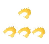 Toyvian 4pcs Boy Girl Boy Girl Bath Visor Adjustable Shower Hat Bright Adorable Design Hair Wash Shield