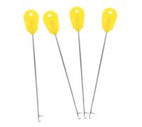 Toyvian 4pcs Carp Fishing Baiting Needles Handknitting Tool Lightweight Braided Rigging Accessories for Anglers Beginners and Professionals