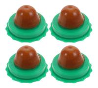 Toyvian 4pcs Cat Lick Treats with Catnip Lollipop Vitamin Pudding Safe and Healthy Pet Snack for Kitten and Cat Tongue Movement and Increase Appetite with Cover