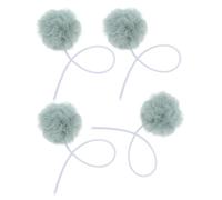 Toyvian 4pcs Cat Trees Hangings Toys Cat Scratching Post Replacement Ball Toy Interactive Play Dangling Rope for Trees Tower